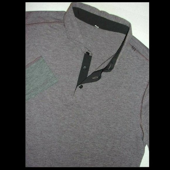 Men's Lululemon Evolution Short Sleeve Polo Shirt - Picture 7 of 8
